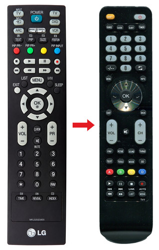 Telecomando ricambio per lg - telecomando,